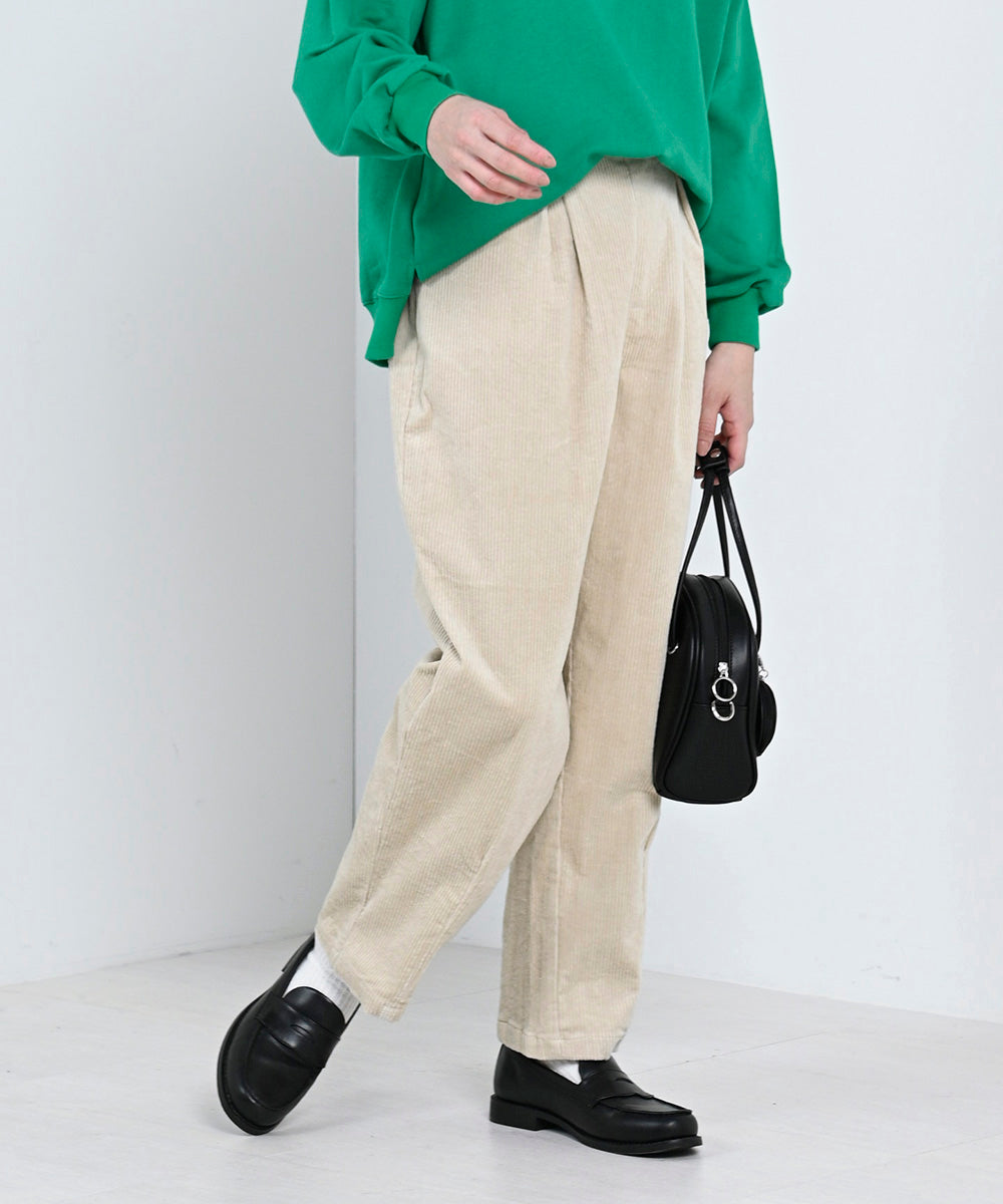 Lupilien ウォッシュコーデュロイパンツ