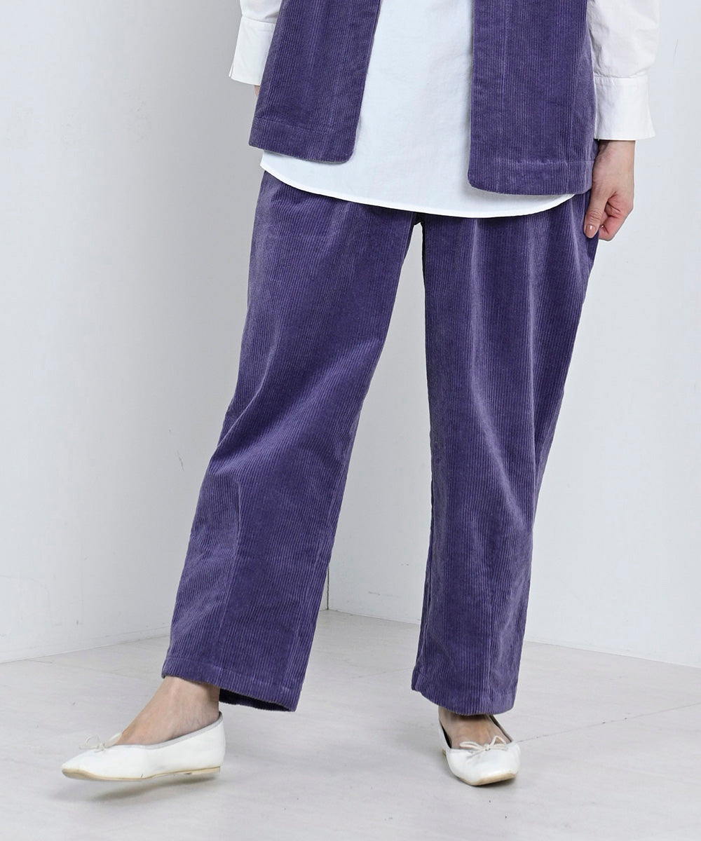 Lupilien ウォッシュコーデュロイパンツ