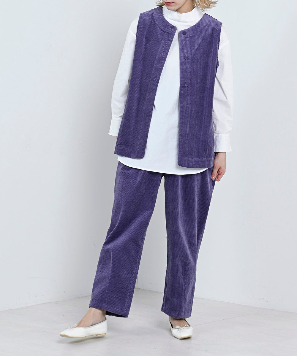 Lupilien ウォッシュコーデュロイパンツ