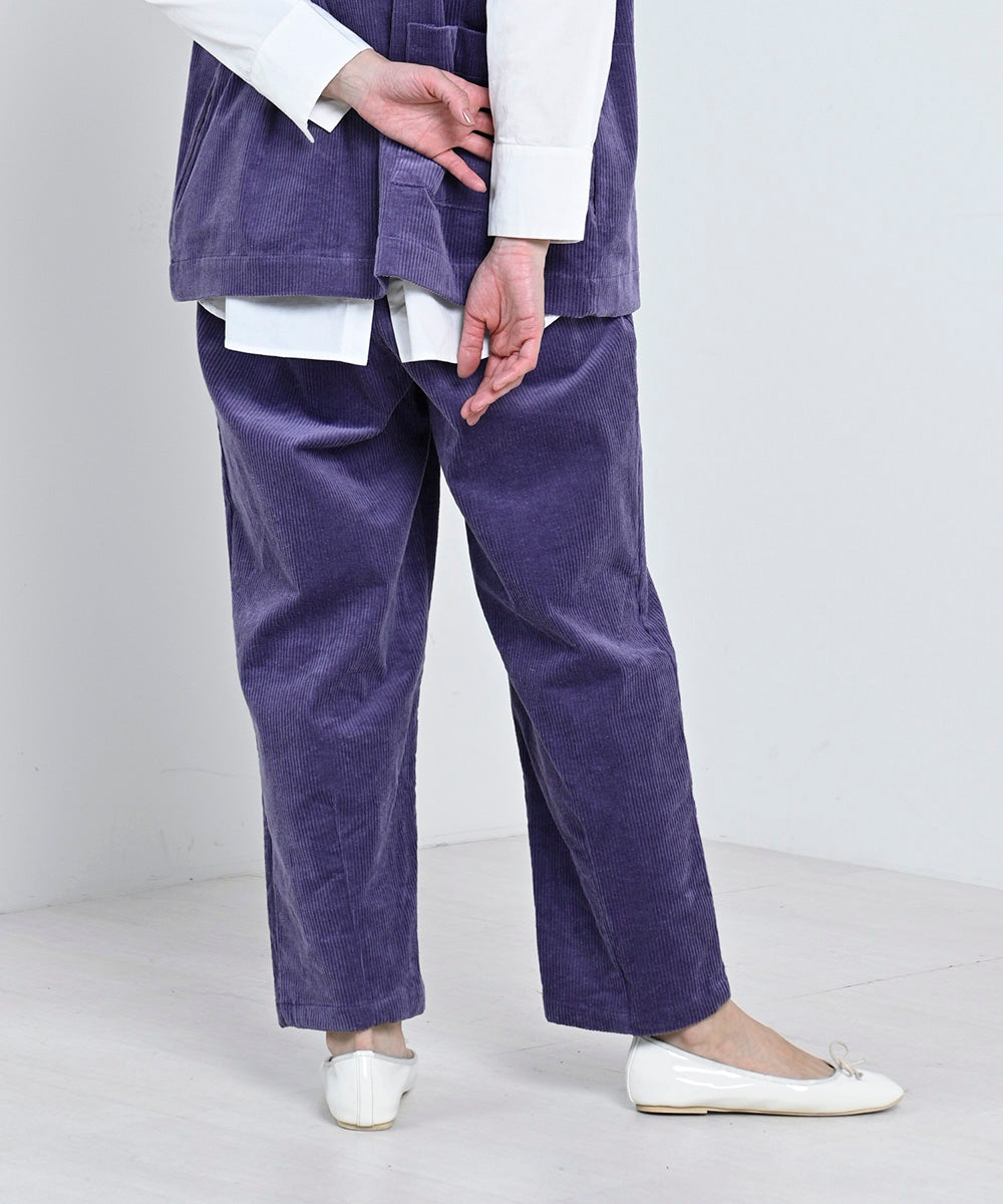 Lupilien ウォッシュコーデュロイパンツ