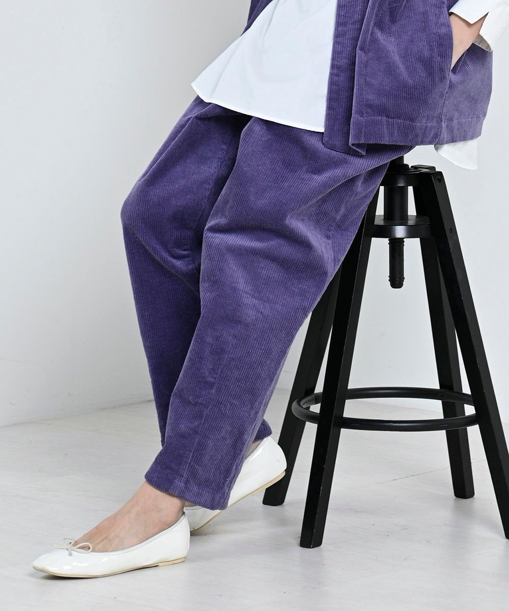 Lupilien ウォッシュコーデュロイパンツ