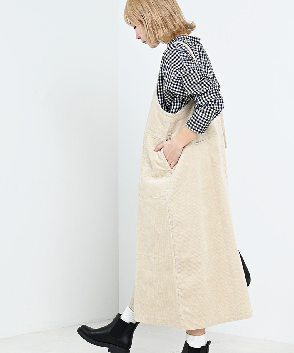 Lupilien ウォッシュコーデュロイジャンスカ