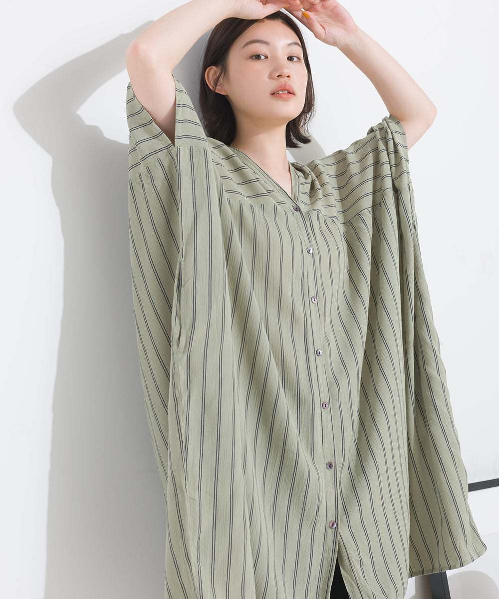 LUPILIEN クレープテントチュニック
