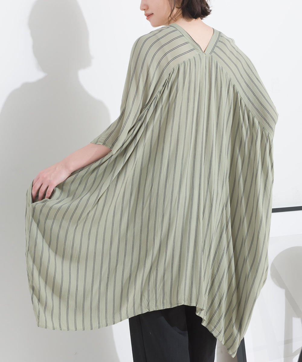 LUPILIEN クレープテントチュニック