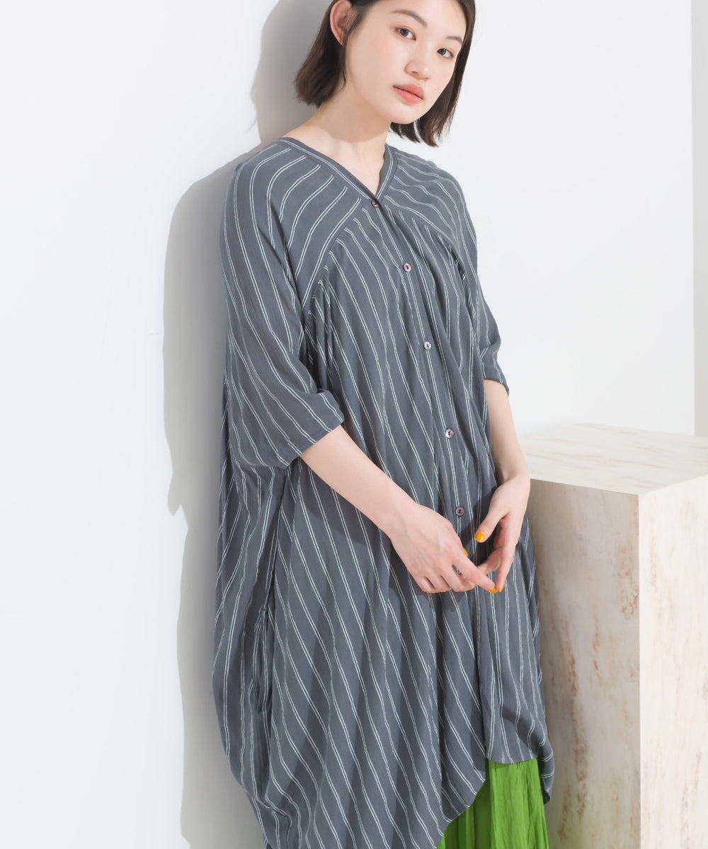 LUPILIEN クレープテントチュニック