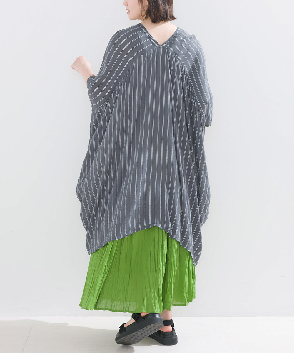 LUPILIEN クレープテントチュニック