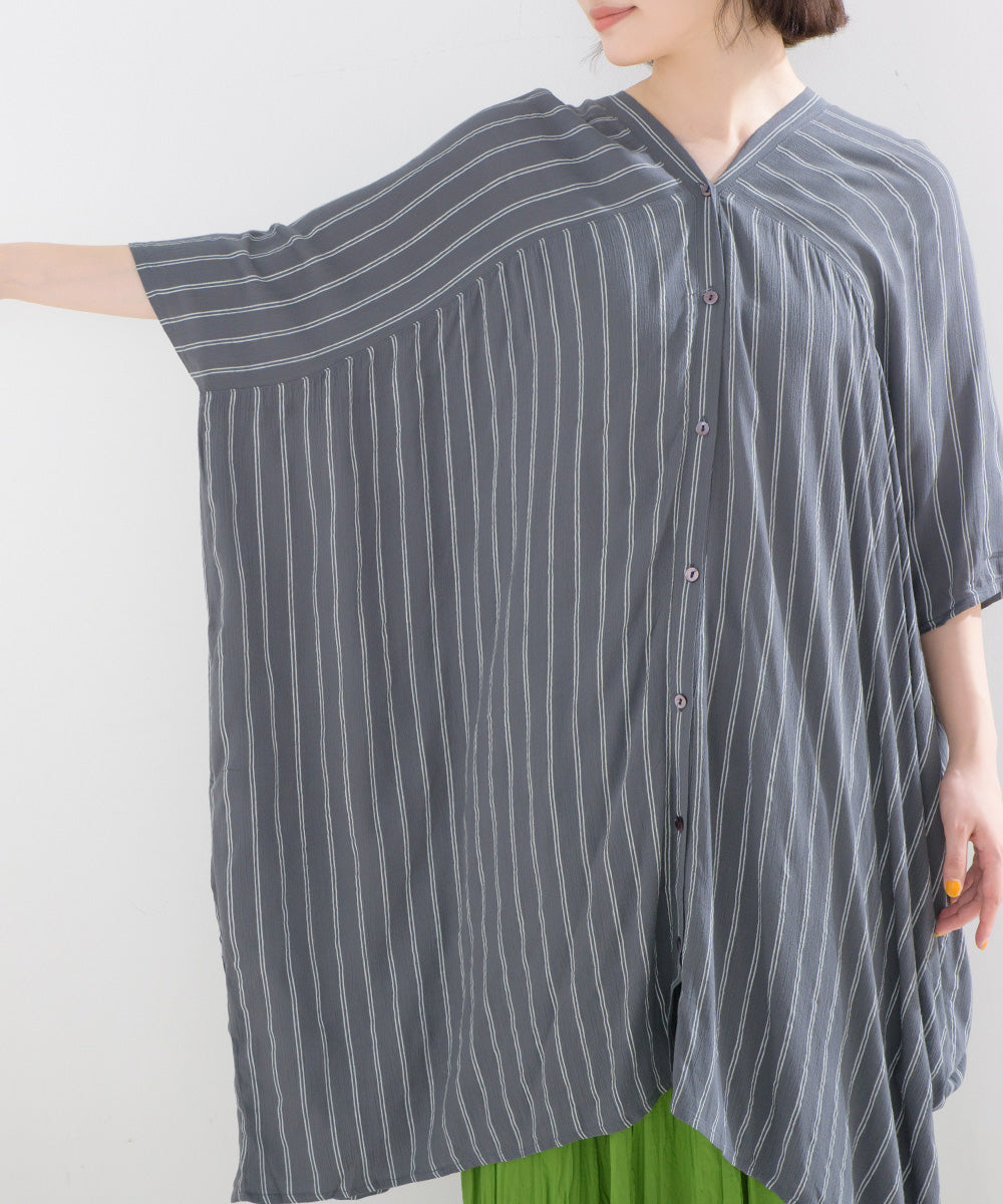 LUPILIEN クレープテントチュニック