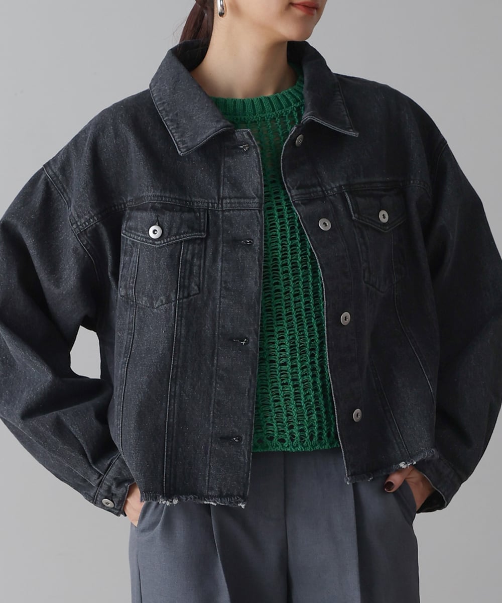 FRINGE DENIM JACKET(フリンジデニムジャケット)
