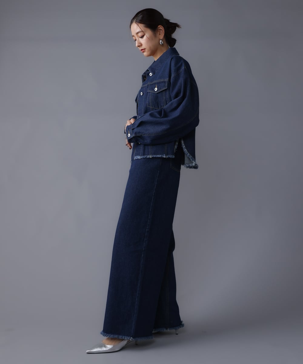 FRINGE DENIM JACKET(フリンジデニムジャケット)