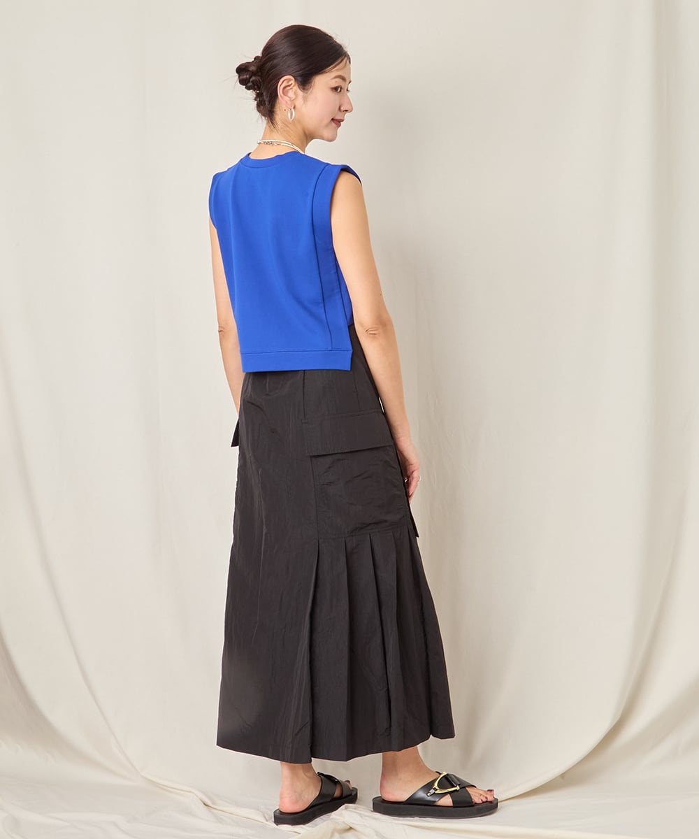 NYLON LONG SKIRT
