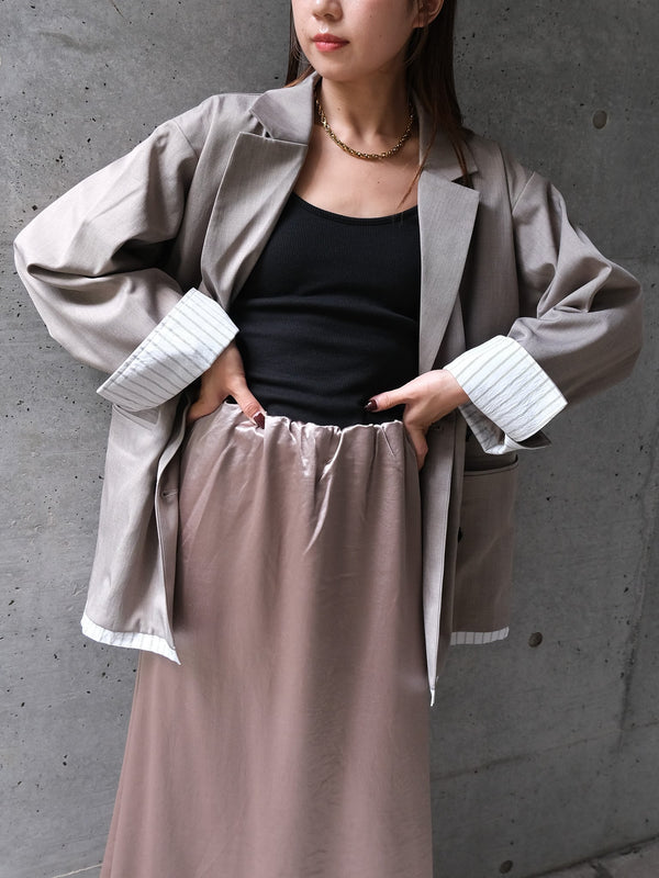 LAYERED DOUBLE TAILORED JACKET