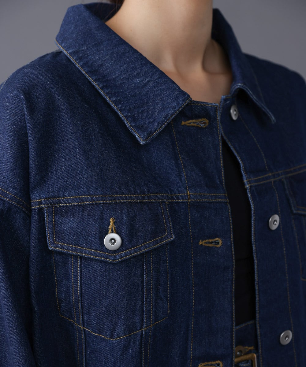 FRINGE DENIM JACKET(フリンジデニムジャケット)