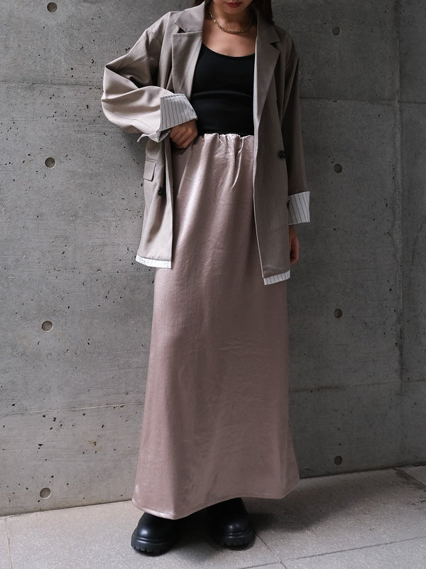 LAYERED DOUBLE TAILORED JACKET