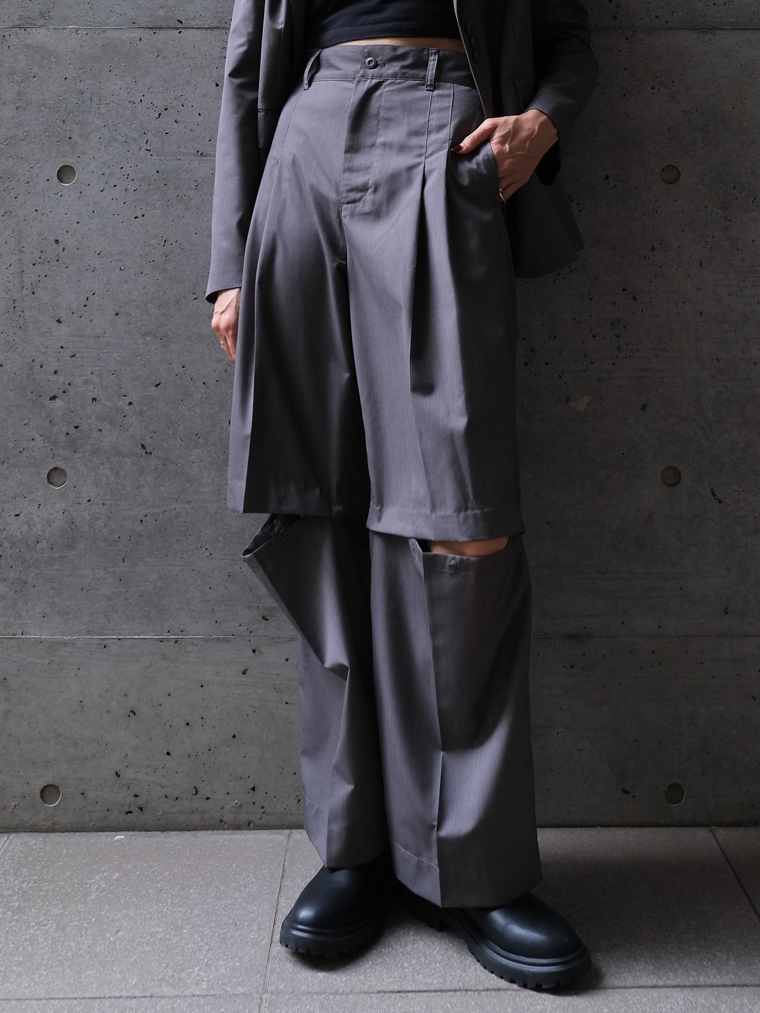 3WAY CUTOUT TROUSERS(スリーウェイカットアウトトラウザー)