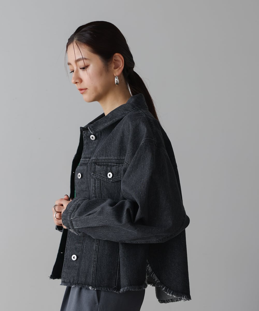 FRINGE DENIM JACKET(フリンジデニムジャケット)