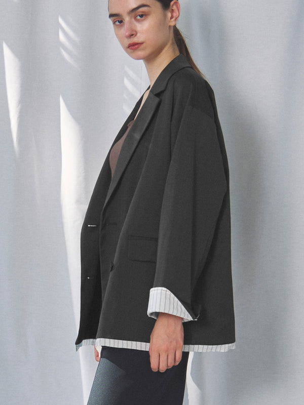 LAYERED DOUBLE TAILORED JACKET