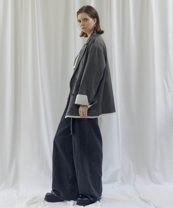 LAYERED DOUBLE TAILORED JACKET