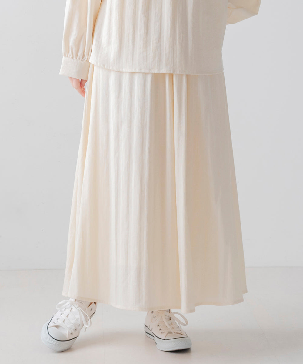 バブルシャーリング2wayスカート