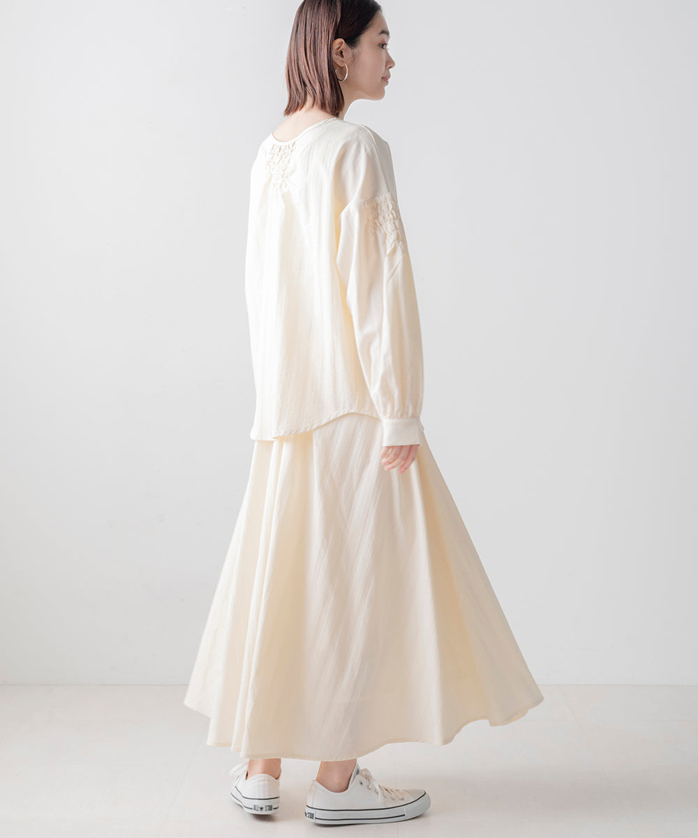 バブルシャーリング2wayスカート