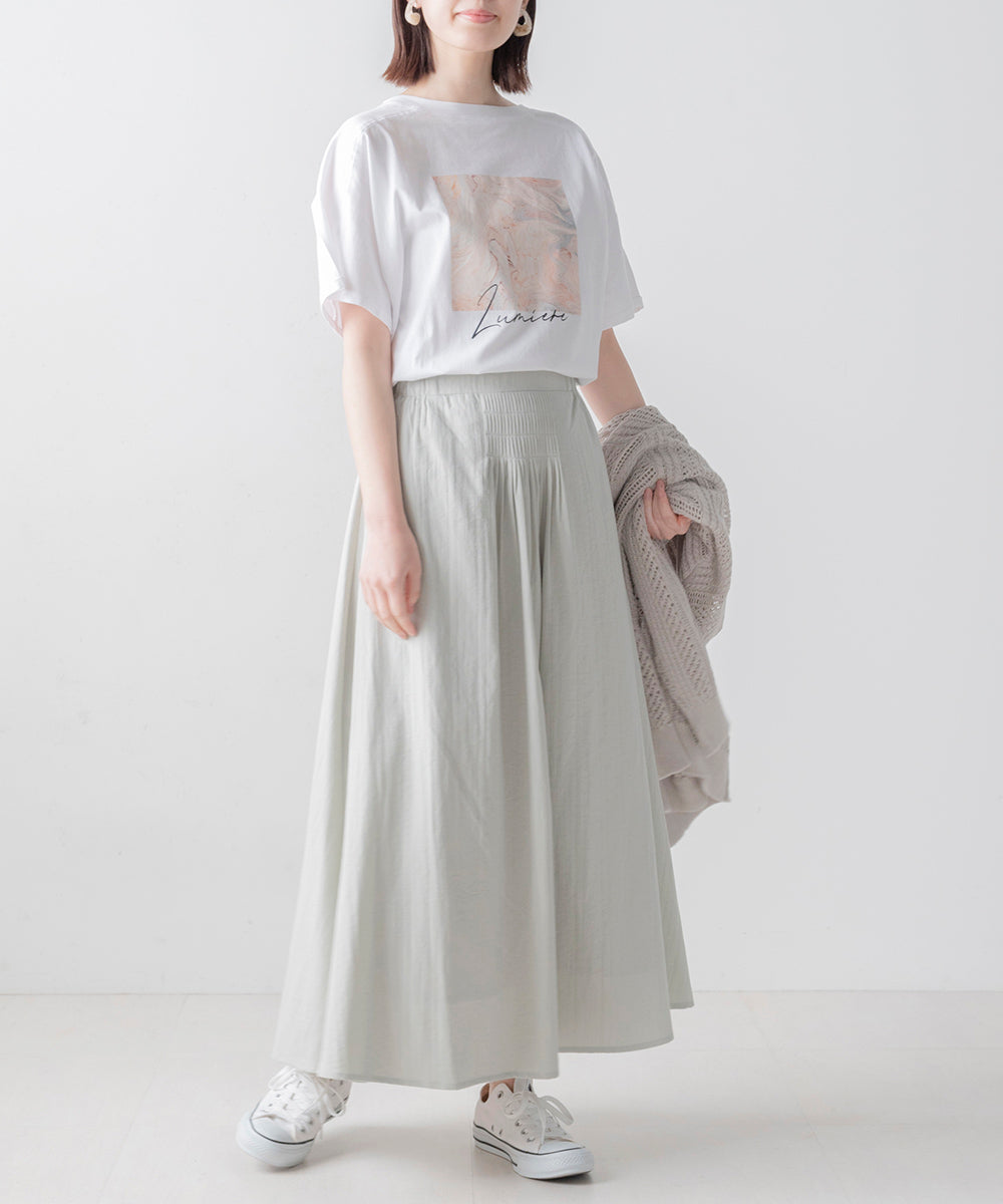 バブルシャーリング2wayスカート