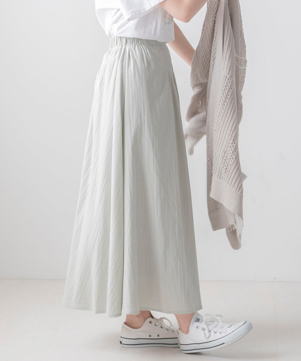 バブルシャーリング2wayスカート