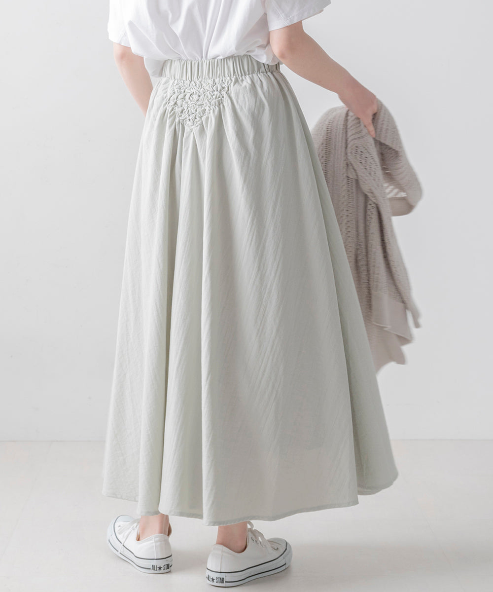 バブルシャーリング2wayスカート