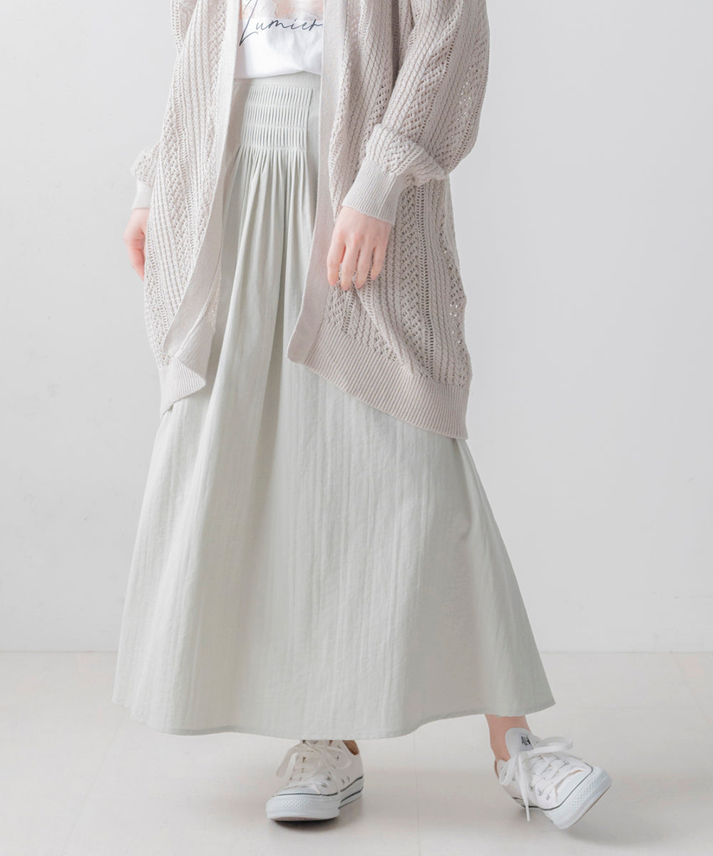 バブルシャーリング2wayスカート