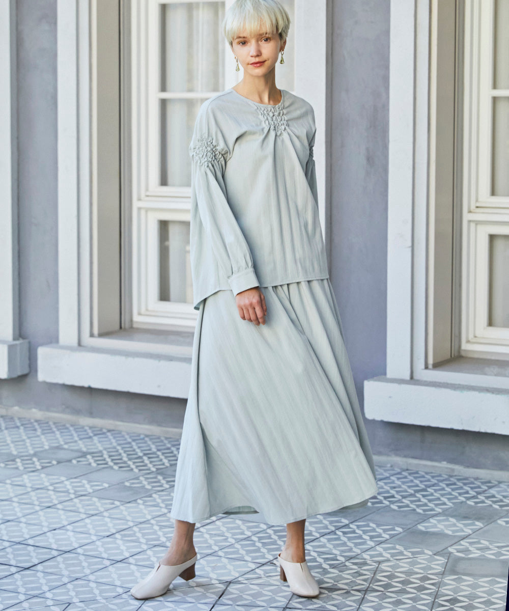 バブルシャーリング2wayスカート