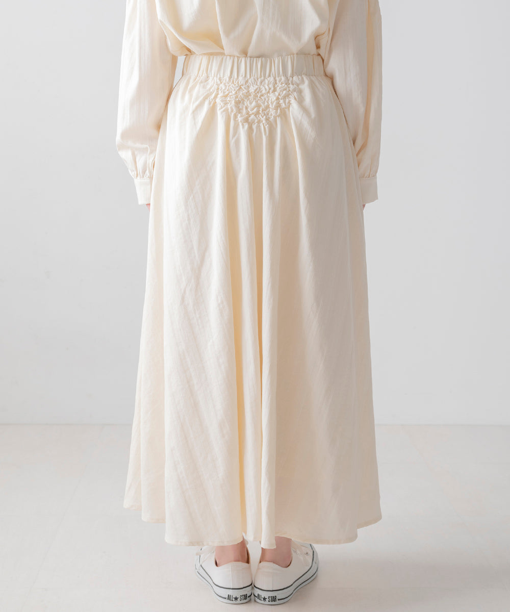 バブルシャーリング2wayスカート