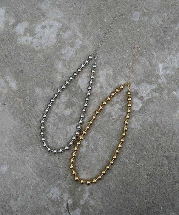 BALL NECKLACE（ﾎﾞｰﾙﾈｯｸﾚｽ）