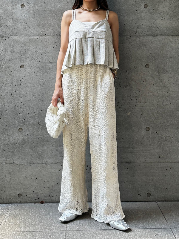 LACE PANTS(ﾚｰｽﾊﾟﾝﾂ)