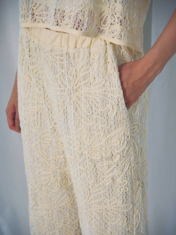 LACE PANTS(ﾚｰｽﾊﾟﾝﾂ)