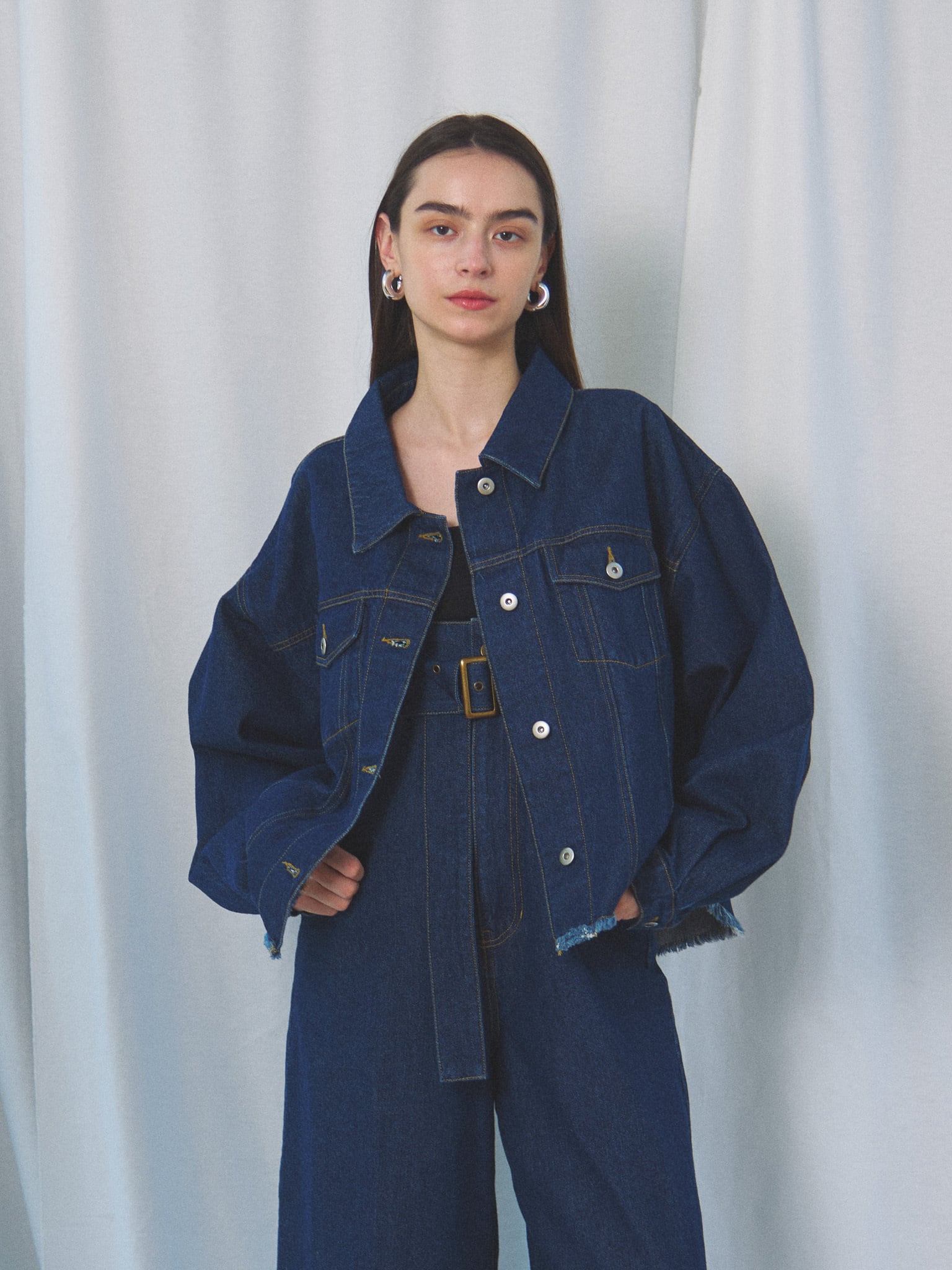 FRINGE DENIM JACKET（ﾌﾘﾝｼﾞﾃﾞﾆﾑｼﾞｬｹｯﾄ）