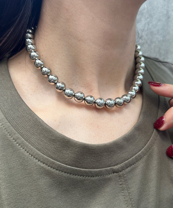 BALL NECKLACE（ﾎﾞｰﾙﾈｯｸﾚｽ）