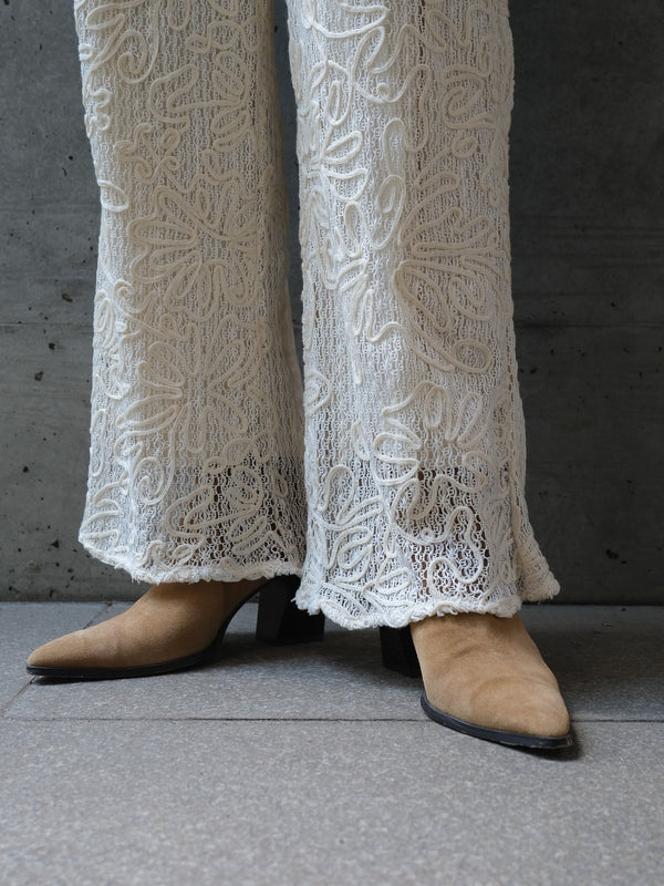 LACE PANTS(ﾚｰｽﾊﾟﾝﾂ)