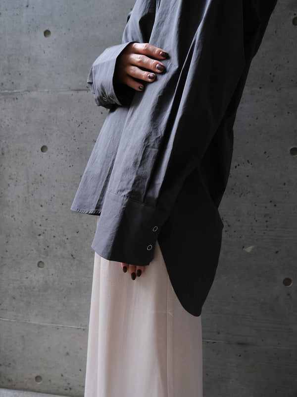 NYLON HOODED SHIRT(ﾅｲﾛﾝﾌｰﾄﾞｼｬﾂ)