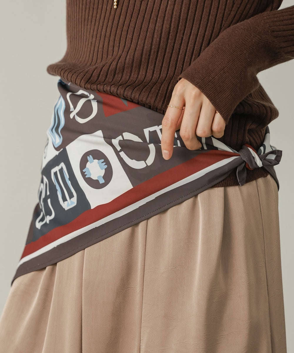 MOROCCOタイルTEXTILEスカーフ［10/6発送予定］