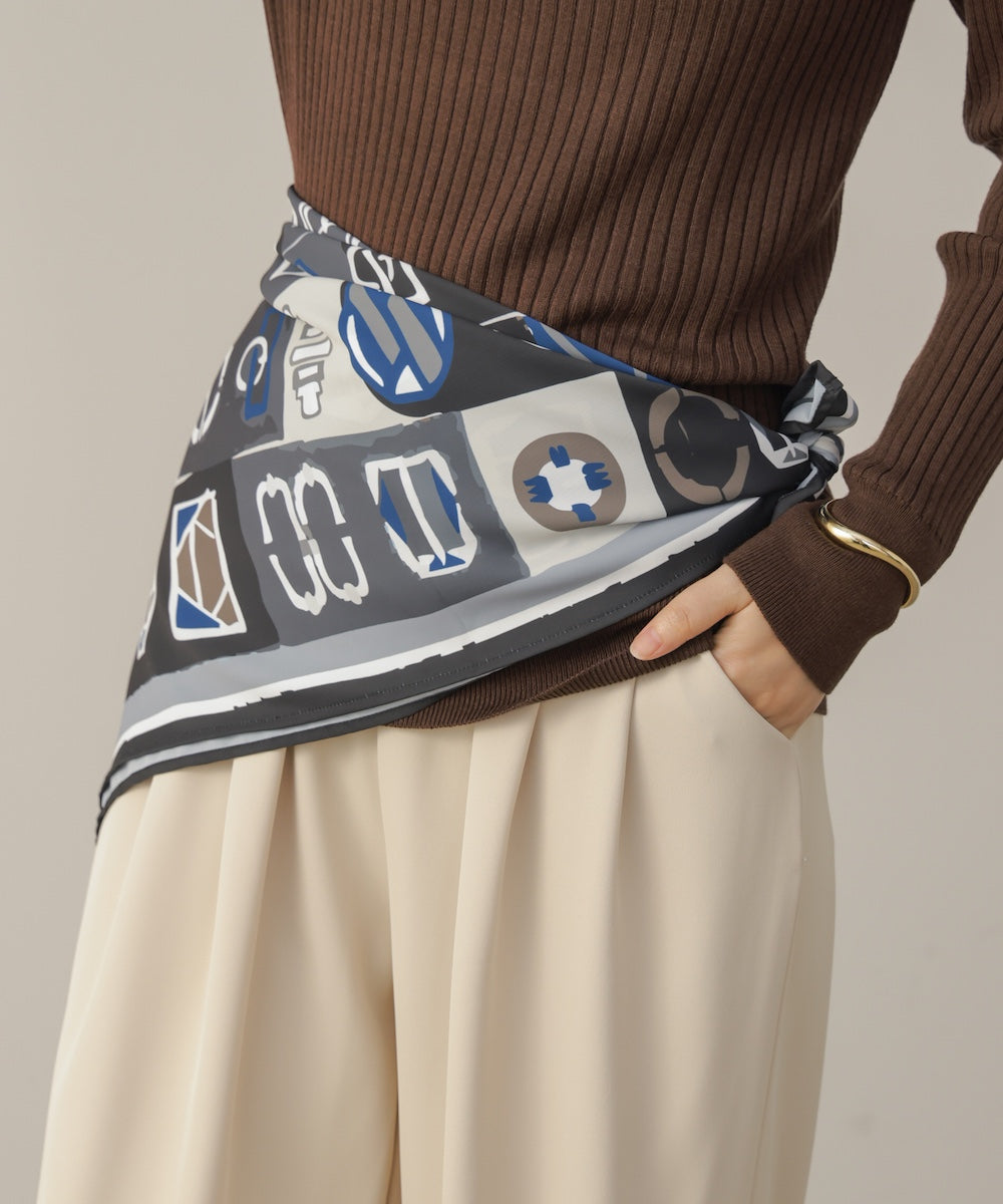 MOROCCOタイルTEXTILEスカーフ［10/6発送予定］
