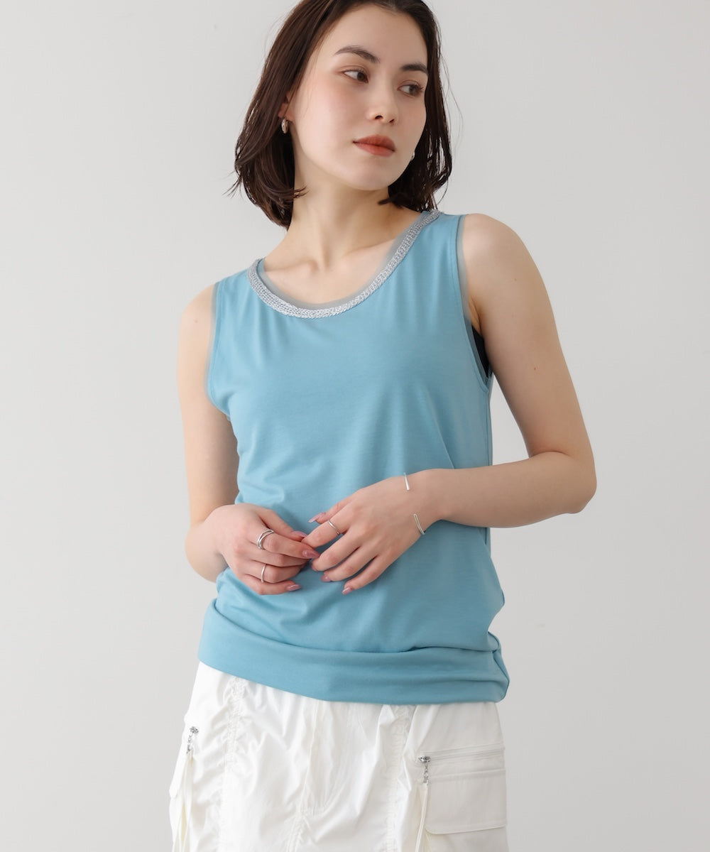 アビガイルチュールタンク［3/27発送予定］