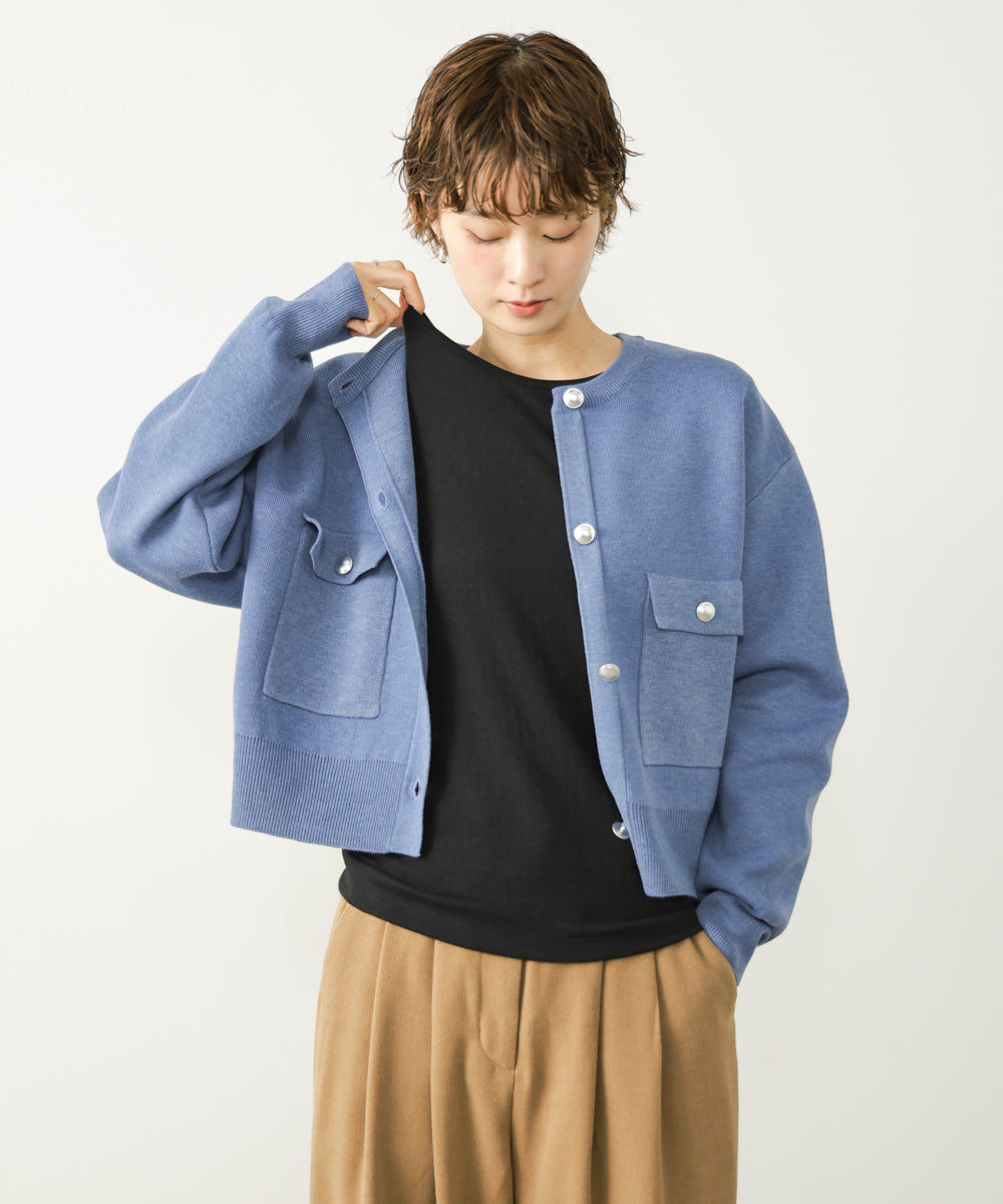 【発熱機能】カシミアウォームクルーインナー