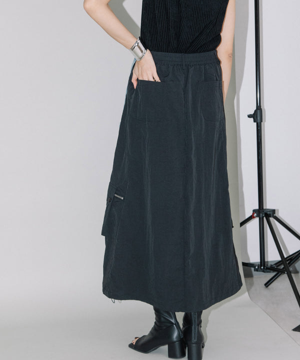 DENIM×MILITARY RM SKIRT