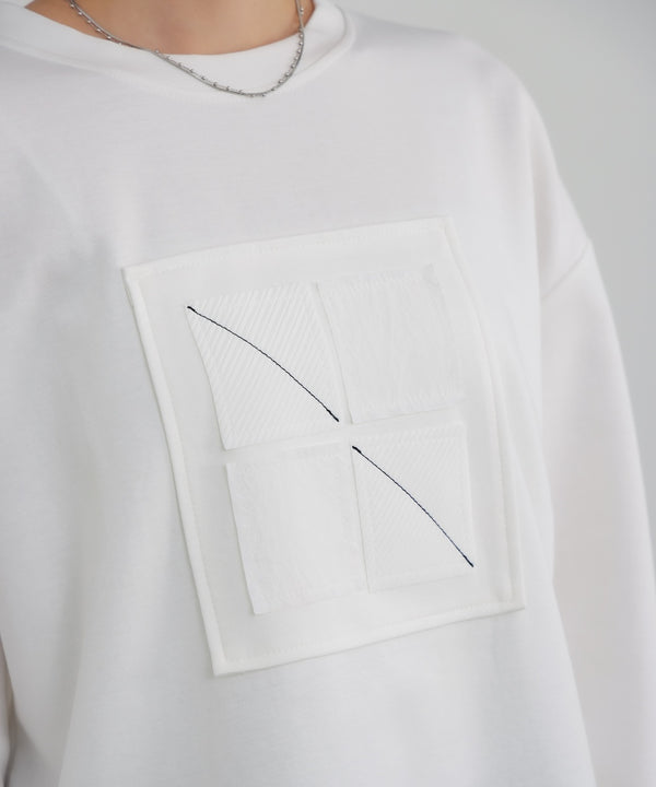 スクエアアートプルオーバー