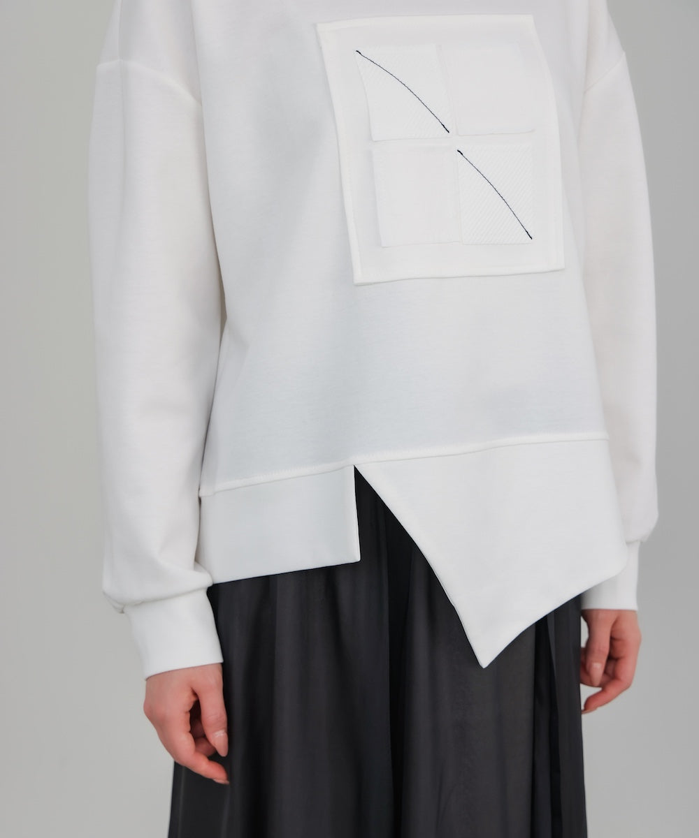 スクエアアートプルオーバー