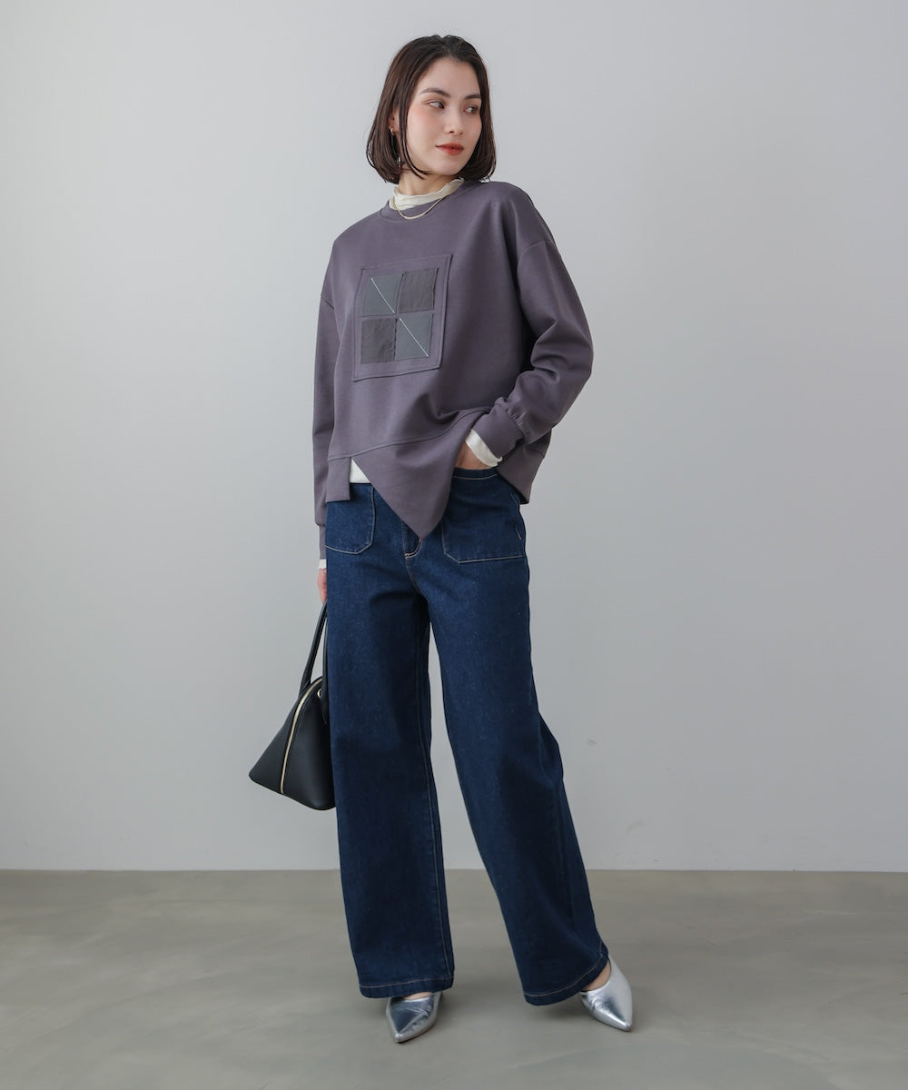 スクエアアートプルオーバー