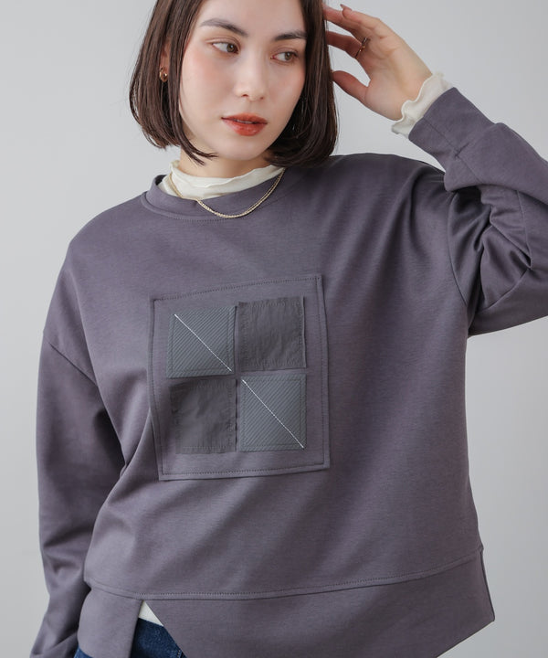 スクエアアートプルオーバー