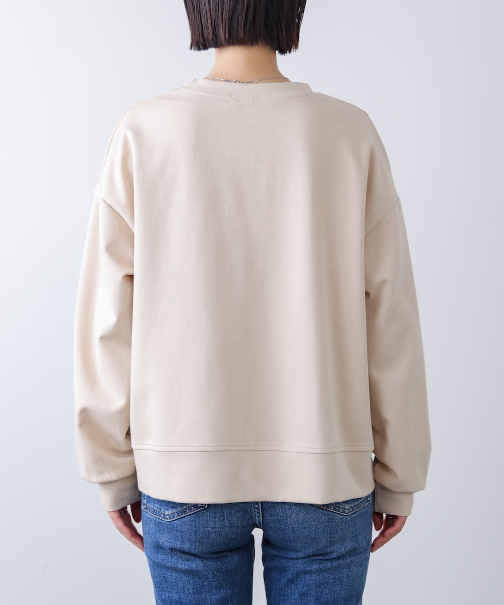 刺繍プルオーバー コード刺繍裏毛プルオーバー | CPCM(シーピーシーエム)レディース