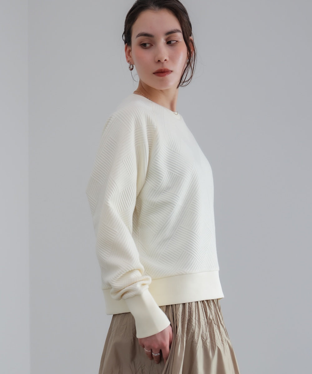 ジャガードプルオーバー