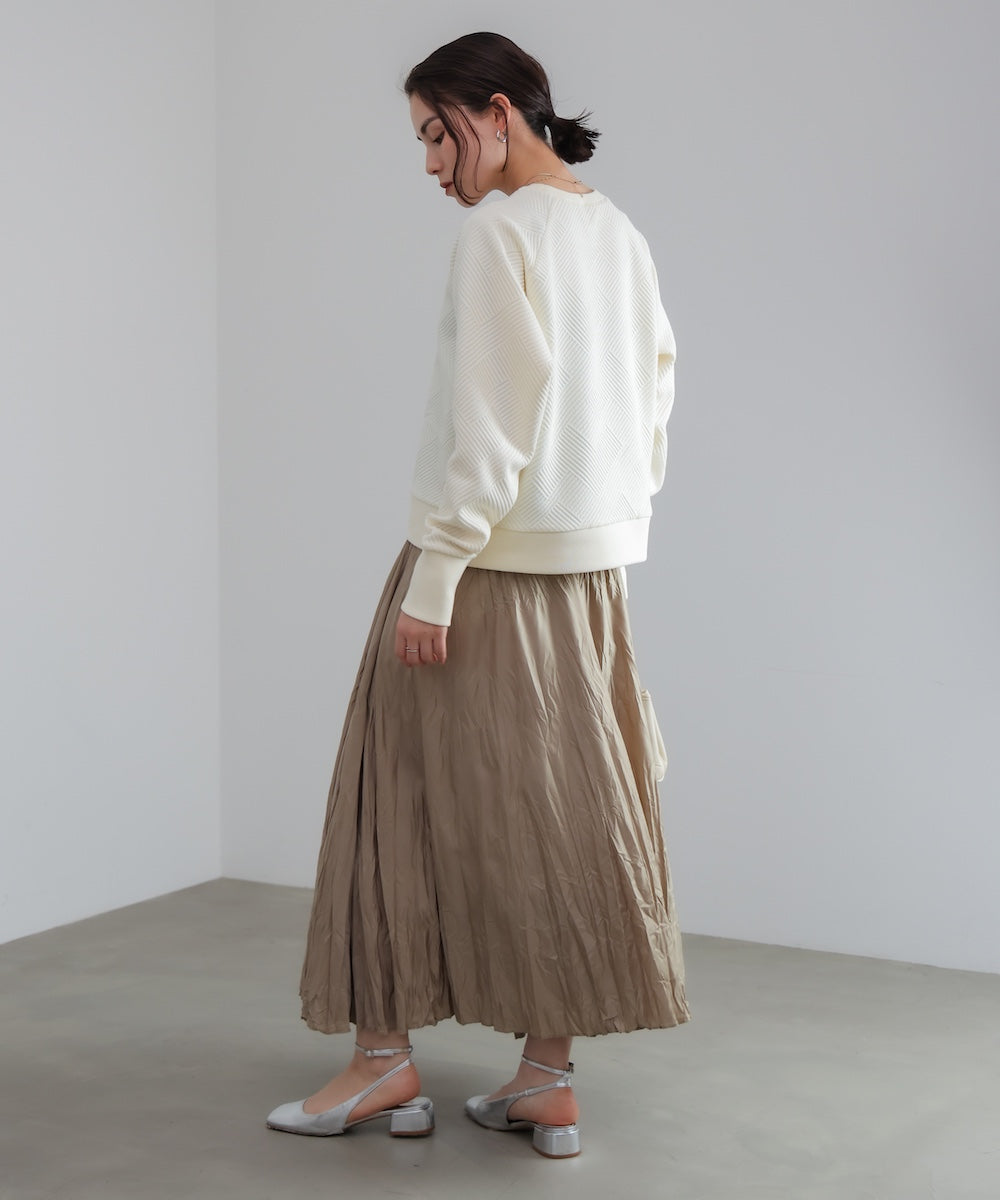 ジャガードプルオーバー