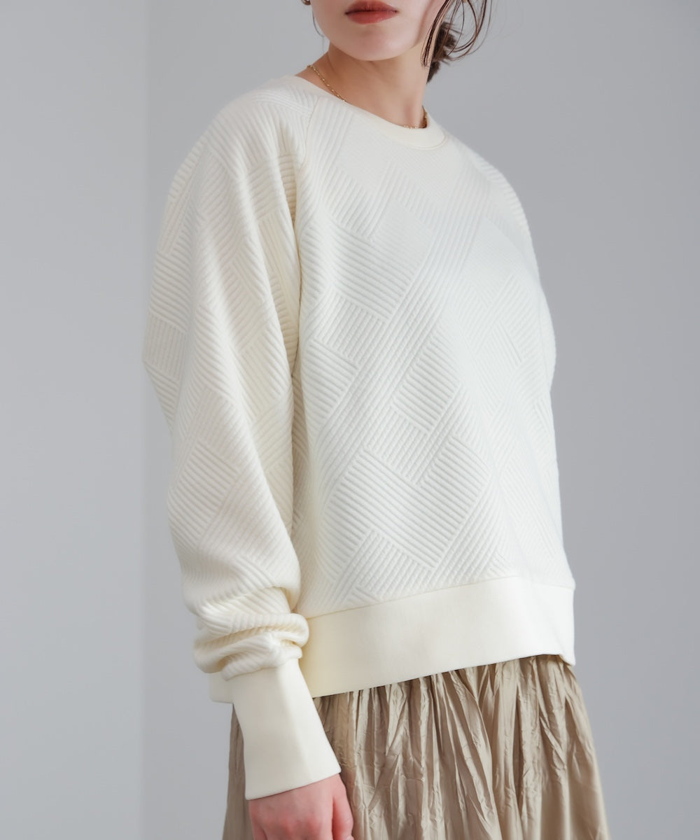 ジャガードプルオーバー