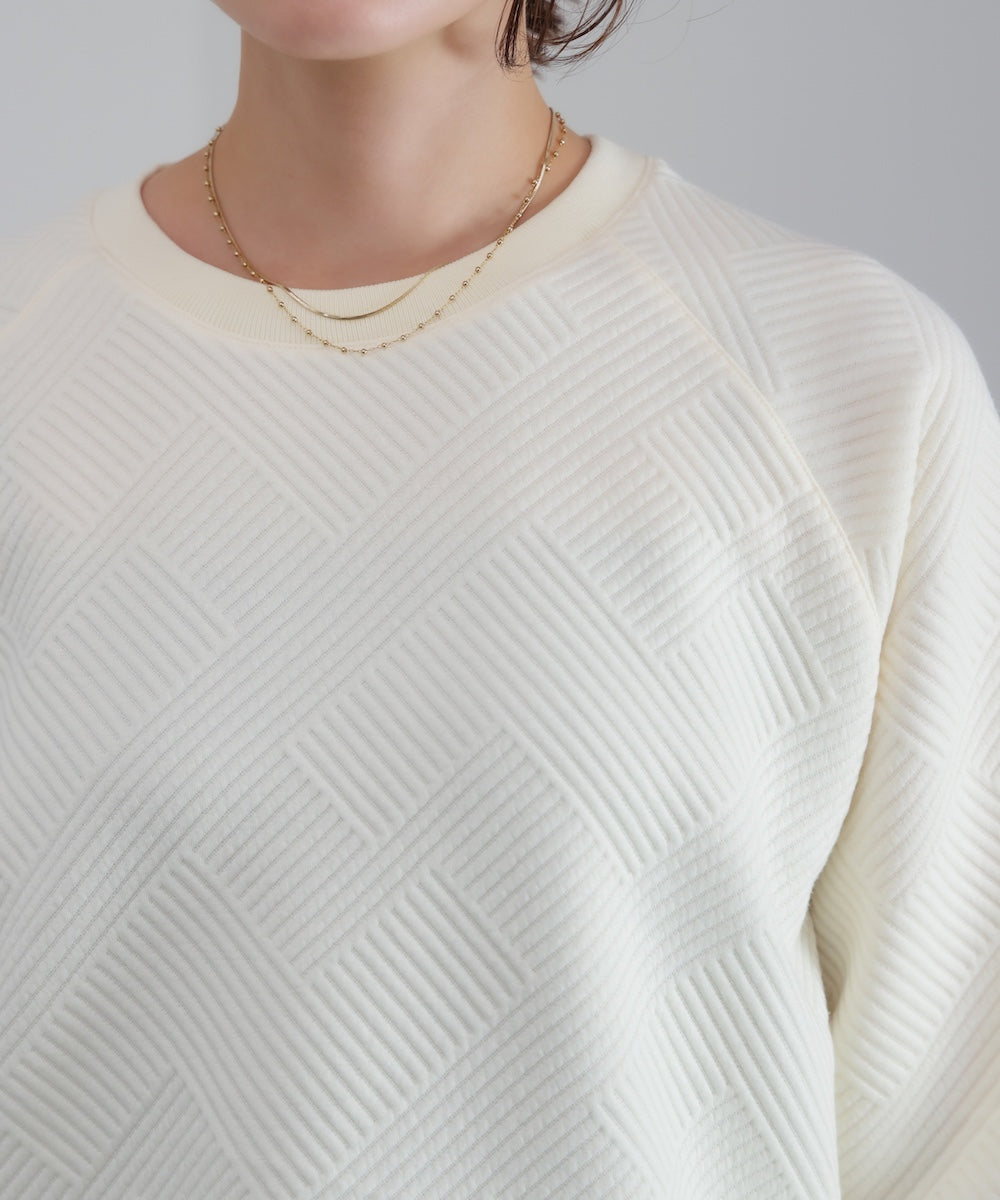 ジャガードプルオーバー